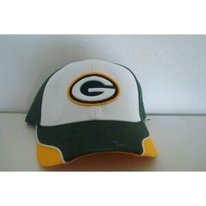GREEN BAY PACKERS ‎  SZ STRAPBACK  DEADSTOCK HAT CAP VINTAGE A2